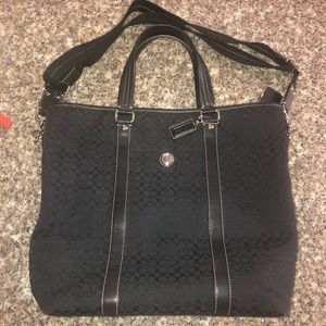 Large Coach tote bag